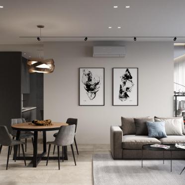 Интерьер гостиной  смотреть на Basicdecor
