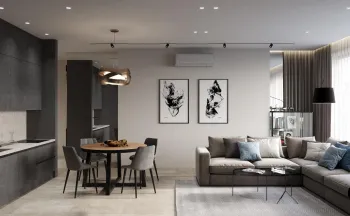 Интерьер гостиной  смотреть на Basicdecor
