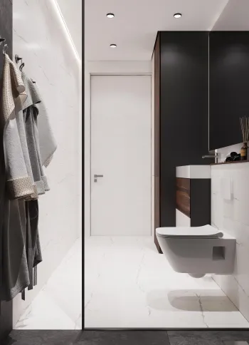 Интерьер ванной  смотреть на Basicdecor