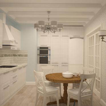 Дизайн кухни в двухкомнатной квартире панельного дома (49 фото)