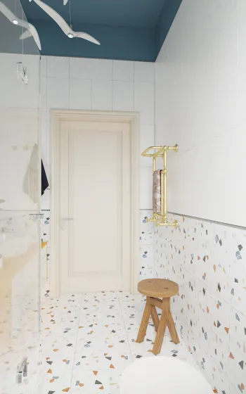 Интерьер ванной  смотреть на Basicdecor