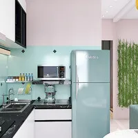 Интерьер кухни с угловой кухней  смотреть на Basicdecor