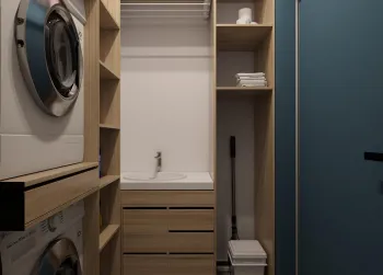 Интерьер с постирочной  смотреть на Basicdecor