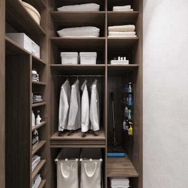 Интерьер гардеробной  смотреть на Basicdecor
