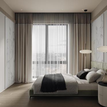 Интерьер спальни  смотреть на Basicdecor