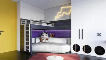 Интерьер детской  смотреть на Basicdecor