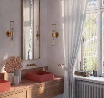 Интерьер ванной  смотреть на Basicdecor