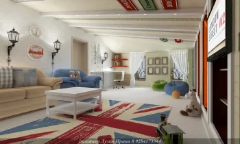 Интерьер детской в современном стиле смотреть на Basicdecor