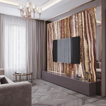 Интерьер гостиной  смотреть на Basicdecor