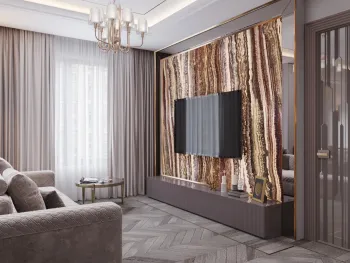 Интерьер гостиной  смотреть на Basicdecor