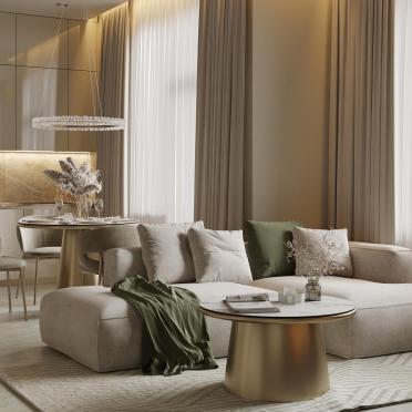 Интерьер гостиной  смотреть на Basicdecor