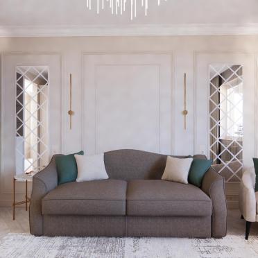 Интерьер гостиной  смотреть на Basicdecor