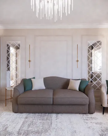 Интерьер гостиной  смотреть на Basicdecor