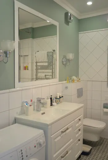 Интерьер ванной в неоклассике смотреть на Basicdecor