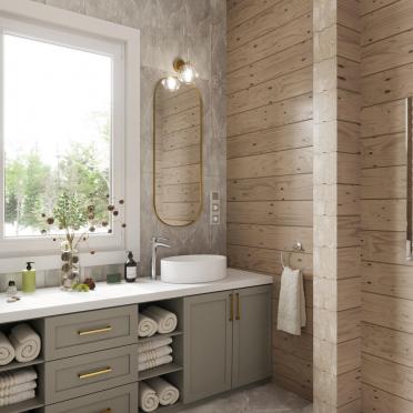 Интерьер ванной  смотреть на Basicdecor