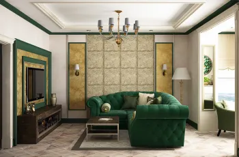 Интерьер гостиной  смотреть на Basicdecor