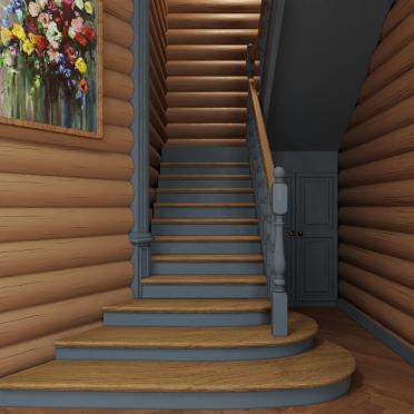 Интерьер с в деревянном доме  смотреть на Basicdecor