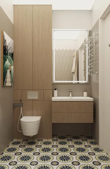 Интерьер ванной  смотреть на Basicdecor