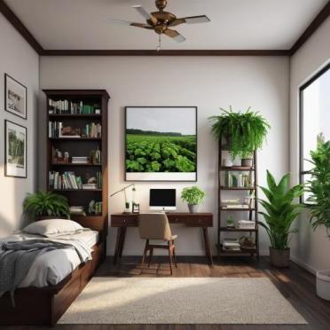 Интерьер спальни  смотреть на Basicdecor