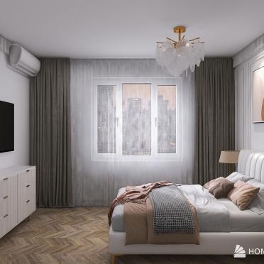 Интерьер спальни cветильниками над кроватью  смотреть на Basicdecor