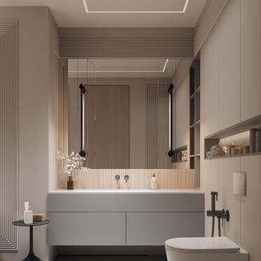 Интерьер ванной  смотреть на Basicdecor