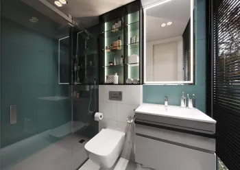 Интерьер ванной  смотреть на Basicdecor
