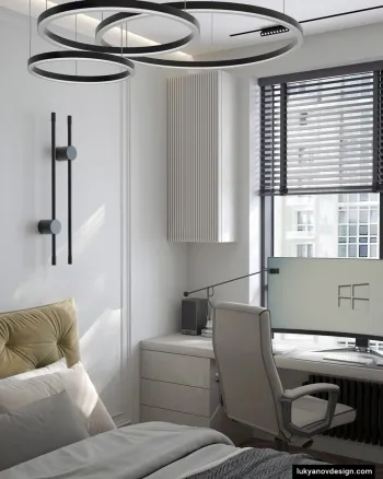 Интерьер спальни  смотреть на Basicdecor