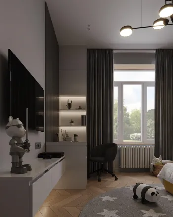 Интерьер детской  смотреть на Basicdecor