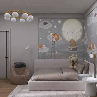 Интерьер детской  смотреть на Basicdecor