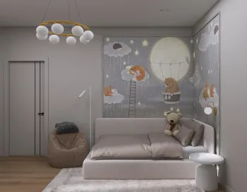 Интерьер детской  смотреть на Basicdecor