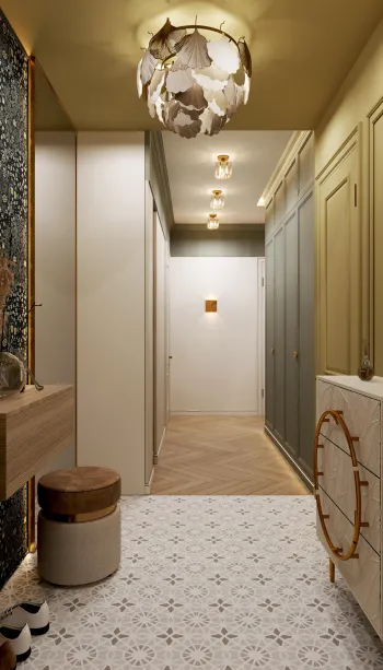 Интерьер прихожей  смотреть на Basicdecor