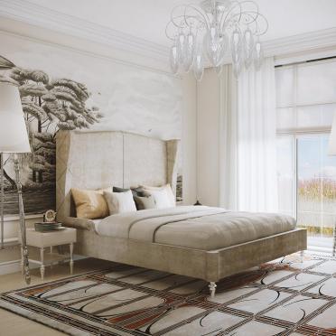 Интерьер спальни  смотреть на Basicdecor