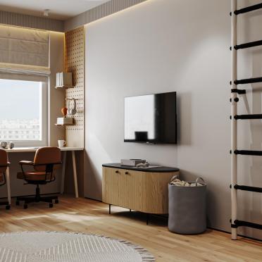 Интерьер гостиной  смотреть на Basicdecor