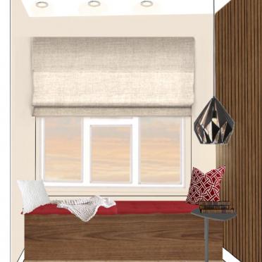 Интерьер с жалюзи и дверными жалюзи  смотреть на Basicdecor