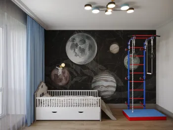 Интерьер детской  смотреть на Basicdecor