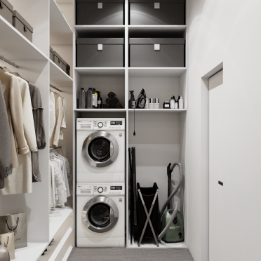 Интерьер с постирочной  смотреть на Basicdecor