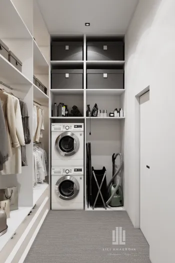 Интерьер с постирочной  смотреть на Basicdecor