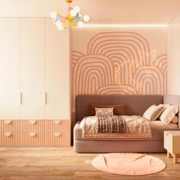 Интерьер детской с для девочки  смотреть на Basicdecor