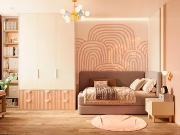 Интерьер детской с для девочки  смотреть на Basicdecor
