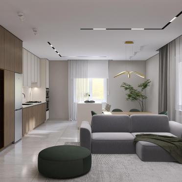 Интерьер гостиной  смотреть на Basicdecor