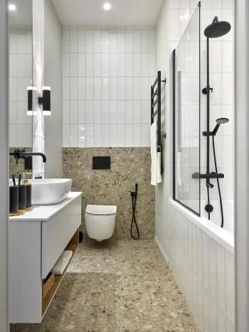 Интерьер ванной  смотреть на Basicdecor