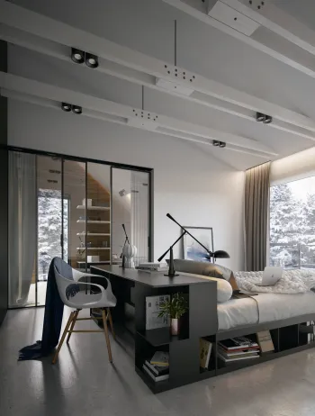 Интерьер детской в современном стиле смотреть на Basicdecor