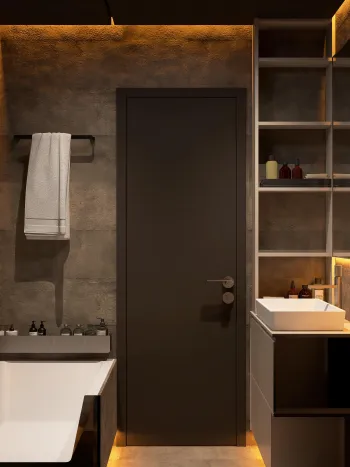 Интерьер ванной  смотреть на Basicdecor