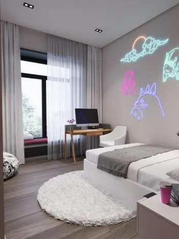 Интерьер спальни  смотреть на Basicdecor