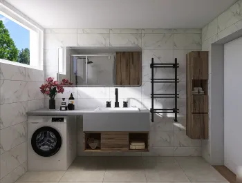 Интерьер ванной  смотреть на Basicdecor