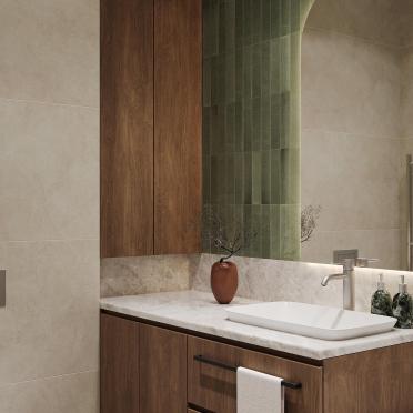 Интерьер ванной  смотреть на Basicdecor