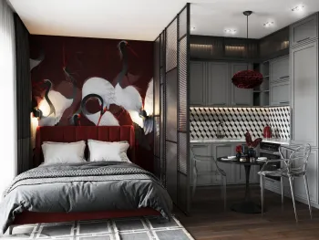 Интерьер спальни  смотреть на Basicdecor