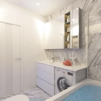 Интерьер ванной  смотреть на Basicdecor