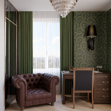 Интерьер спальни  смотреть на Basicdecor