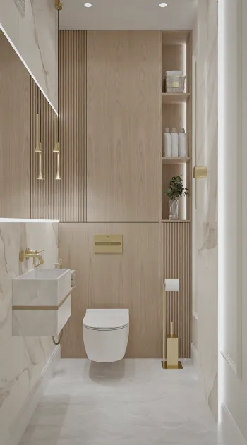 Интерьер ванной  смотреть на Basicdecor